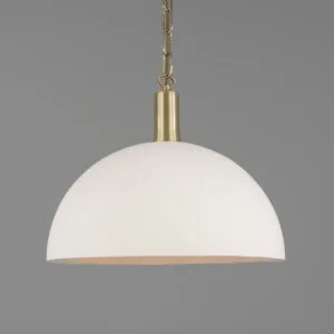 Kauri Large Ceramic Dome Light 37cm Bedroom Pendant Lights Great Lighting UK Ltd