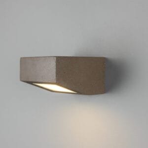 Outdoor Concrete Wall Light 13cm IP65 | Trieste Concrete Wall Lights Great Lighting UK Ltd