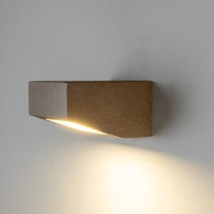 Outdoor Concrete Wall Light 13cm IP65 | Trieste Concrete Wall Lights Great Lighting UK Ltd
