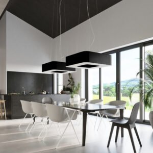 Chandelier Urano 60 Black Uncategorized Great Lighting UK Ltd