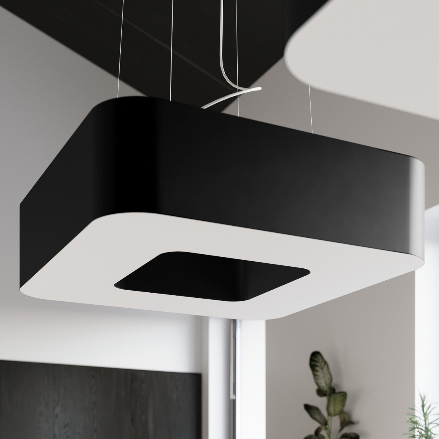 Chandelier Urano 60 Black Uncategorized Great Lighting UK Ltd