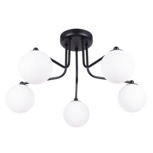 Chandelier Astral 5 Black Uncategorized Great Lighting UK Ltd