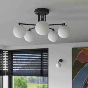 Chandelier Astral 5 Black Uncategorized Great Lighting UK Ltd