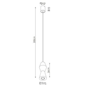 Pendant Lamp Kubbe Small R Beech Wood Uncategorized Great Lighting UK Ltd