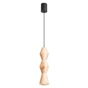 Pendant Lamp Kubbe Medium R Beech Wood Uncategorized Great Lighting UK Ltd