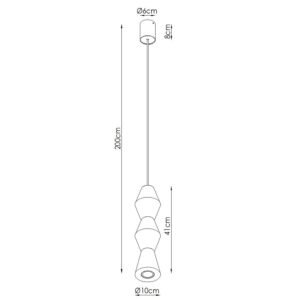 Pendant Lamp Kubbe Medium R Beech Wood Uncategorized Great Lighting UK Ltd