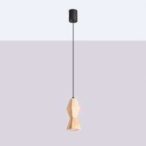 Pendant Lamp Kubbe Small S Beech Wood Uncategorized Great Lighting UK Ltd