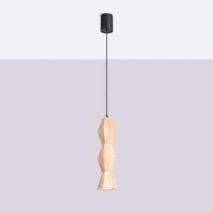 Pendant Lamp Kubbe Medium S Beech Wood Uncategorized Great Lighting UK Ltd