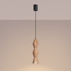 Pendant Lamp Kubbe Medium S Beech Wood Uncategorized Great Lighting UK Ltd