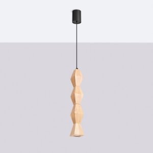 Pendant Lamp Kubbe Large S Beech Wood Uncategorized Great Lighting UK Ltd