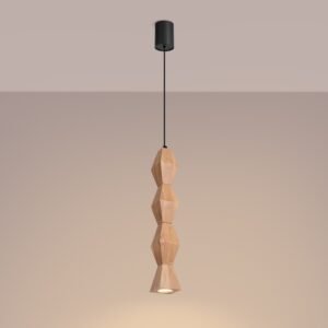Pendant Lamp Kubbe Large S Beech Wood Uncategorized Great Lighting UK Ltd