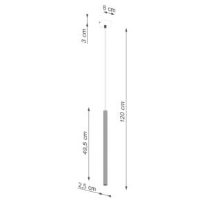 Pendant Lamp Arche 1 Beige Uncategorized Great Lighting UK Ltd