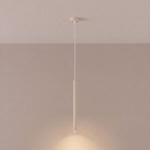 Pendant Lamp Arche 1 Beige Uncategorized Great Lighting UK Ltd