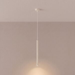 Pendant Lamp Arche 1 Beige Uncategorized Great Lighting UK Ltd