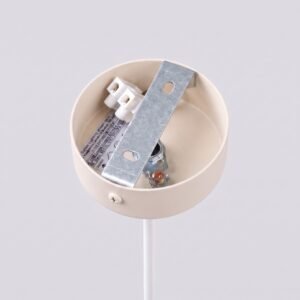 Pendant Lamp Arche 1 Beige Uncategorized Great Lighting UK Ltd