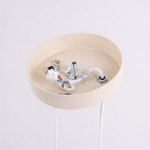 Pendant Lamp Arche 2P Beige Uncategorized Great Lighting UK Ltd