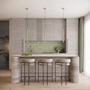 Pendant Lamp Arche 2P Taupe Uncategorized Great Lighting UK Ltd