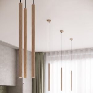 Pendant Lamp Arche 2P Taupe Uncategorized Great Lighting UK Ltd