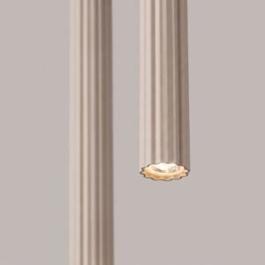 Pendant Lamp Arche 2P Taupe Uncategorized Great Lighting UK Ltd