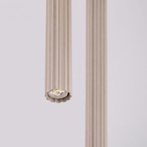 Pendant Lamp Arche 2P Taupe Uncategorized Great Lighting UK Ltd