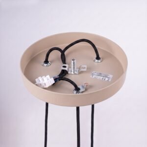 Pendant Lamp Arche 3P Taupe Uncategorized Great Lighting UK Ltd