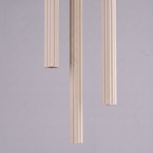 Pendant Lamp Arche 3P Taupe Uncategorized Great Lighting UK Ltd