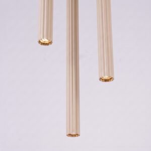 Pendant Lamp Arche 3P Taupe Uncategorized Great Lighting UK Ltd