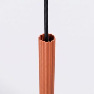 Pendant Lamp Arche 1 Red Ochre Red Pendant Lights Great Lighting UK Ltd