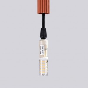 Pendant Lamp Arche 1 Red Ochre Red Pendant Lights Great Lighting UK Ltd