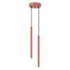 Pendant Lamp Arche 2P Red Ochre Uncategorized Great Lighting UK Ltd