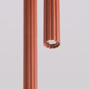 Pendant Lamp Arche 2P Red Ochre Uncategorized Great Lighting UK Ltd