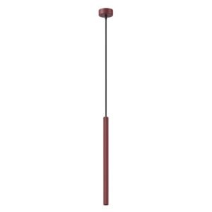 Pendant Lamp Arche 1 Burgundy Uncategorized Great Lighting UK Ltd