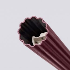 Pendant Lamp Arche 1 Burgundy Uncategorized Great Lighting UK Ltd