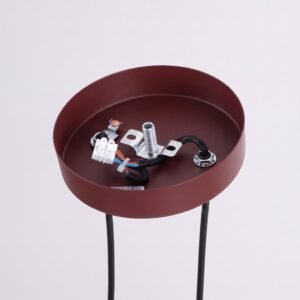 Pendant Lamp Arche 2P Burgundy Uncategorized Great Lighting UK Ltd