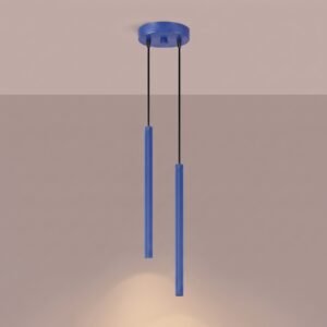 Pendant Lamp Arche 2P Ultramarine Uncategorized Great Lighting UK Ltd