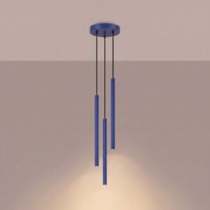 Pendant Lamp Arche 3P Ultramarine Uncategorized Great Lighting UK Ltd