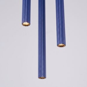Pendant Lamp Arche 3P Ultramarine Uncategorized Great Lighting UK Ltd