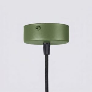 Pendant Lamp Arche 1 Olive Green Uncategorized Great Lighting UK Ltd