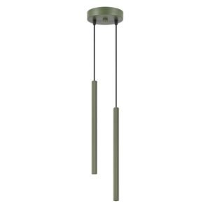 Pendant Lamp Arche 2P Olive Green Uncategorized Great Lighting UK Ltd