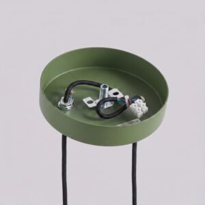 Pendant Lamp Arche 2P Olive Green Uncategorized Great Lighting UK Ltd