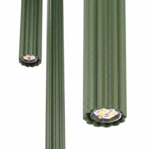 Pendant Lamp Arche 3P Olive Green Uncategorized Great Lighting UK Ltd