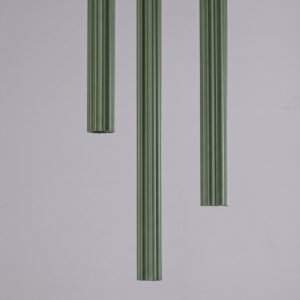 Pendant Lamp Arche 3P Olive Green Uncategorized Great Lighting UK Ltd