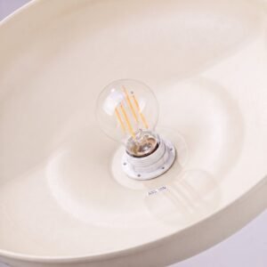 Pendant Lamp Gina Beige Uncategorized Great Lighting UK Ltd