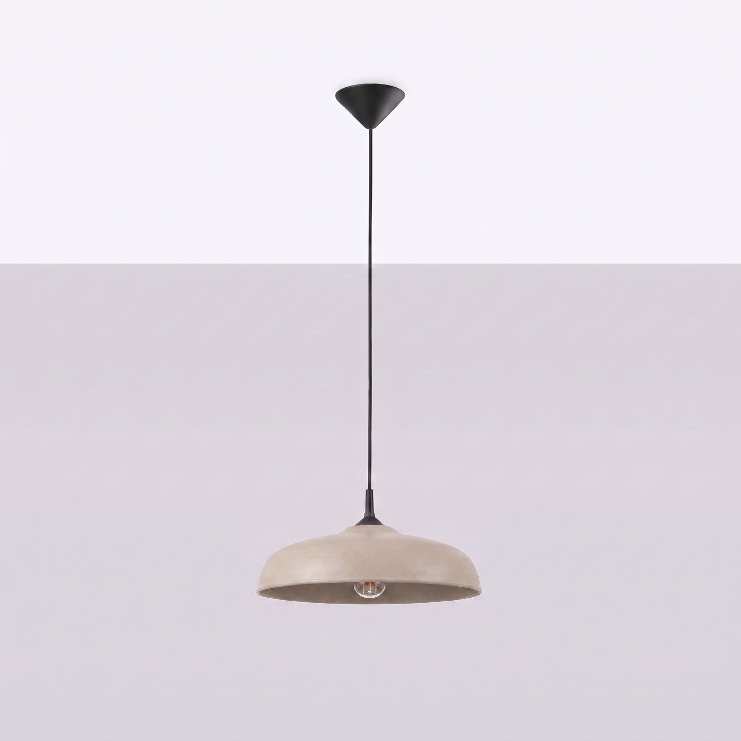 Pendant Lamp Gina Taupe Uncategorized Great Lighting UK Ltd