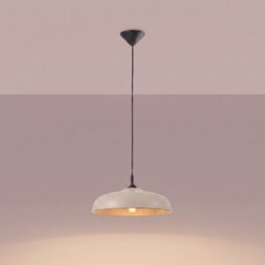 Pendant Lamp Gina Taupe Uncategorized Great Lighting UK Ltd