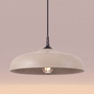 Pendant Lamp Gina Taupe Uncategorized Great Lighting UK Ltd