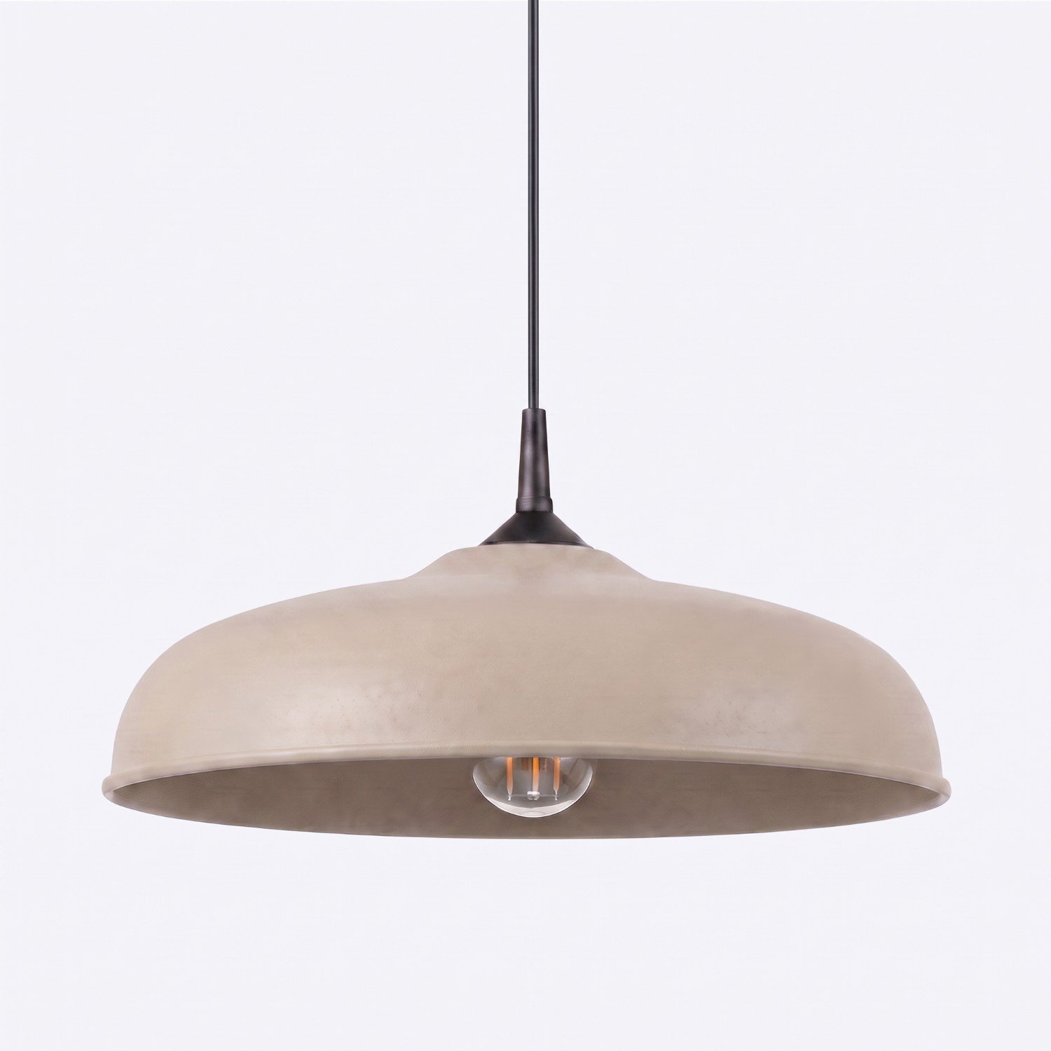 Pendant Lamp Gina Taupe Uncategorized Great Lighting UK Ltd