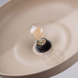Pendant Lamp Gina Taupe Uncategorized Great Lighting UK Ltd