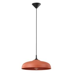 Pendant Lamp Gina Red Ochre Uncategorized Great Lighting UK Ltd