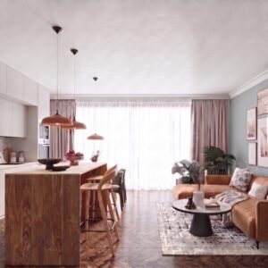 Pendant Lamp Gina Red Ochre Uncategorized Great Lighting UK Ltd